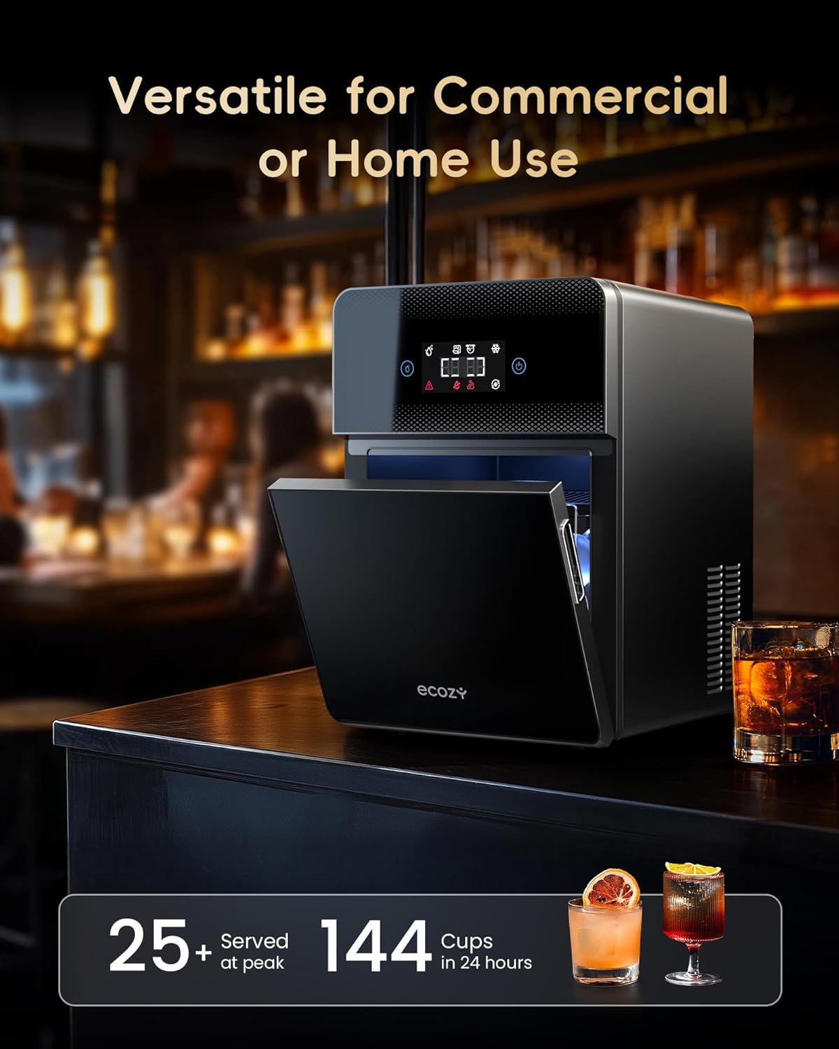 Ice Ball Maker with CrystalFlux Technology
