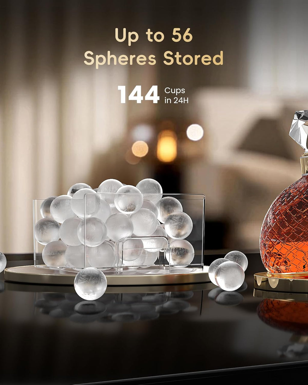 Ice Ball Maker with CrystalFlux Technology