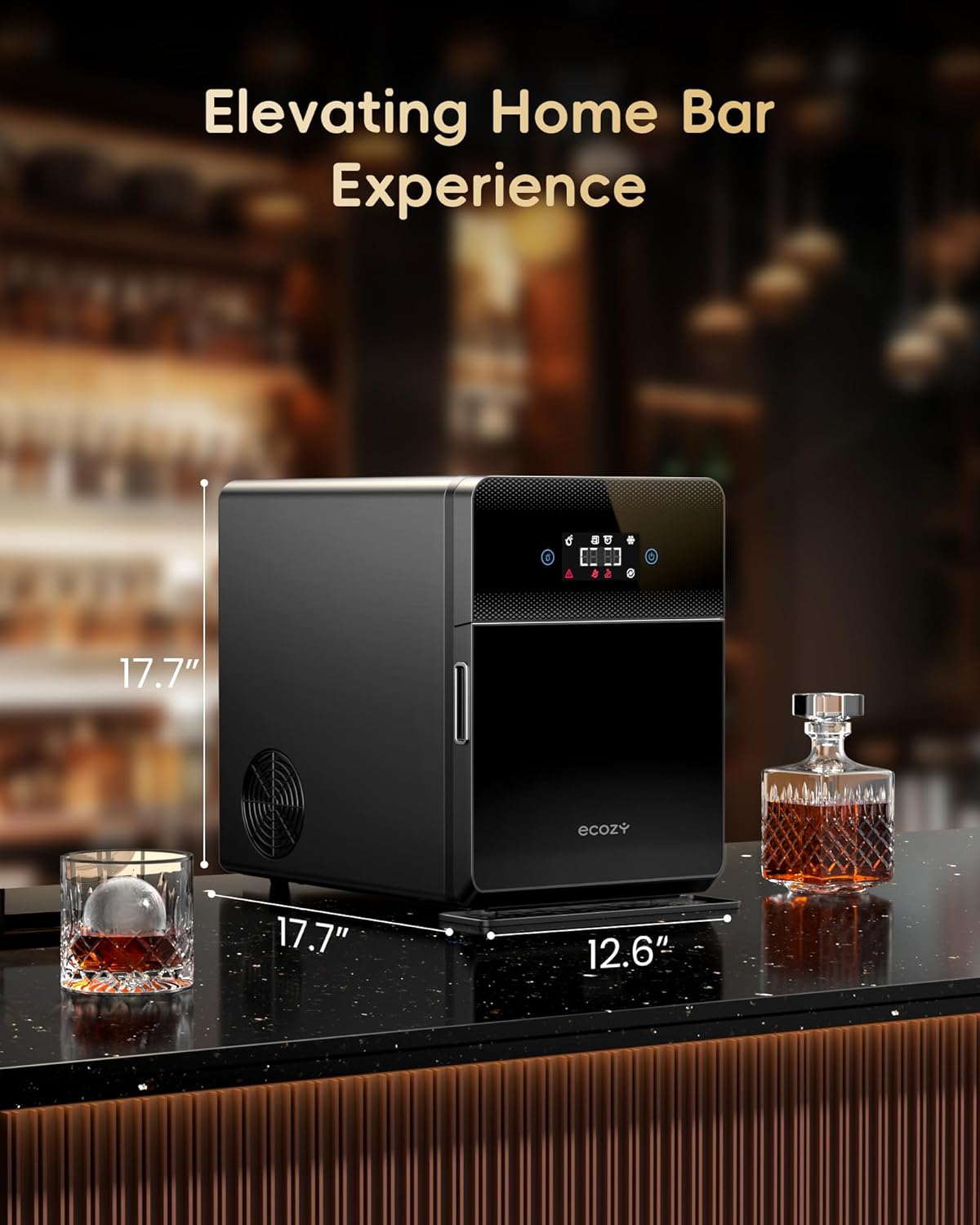 Ice Ball Maker with CrystalFlux Technology