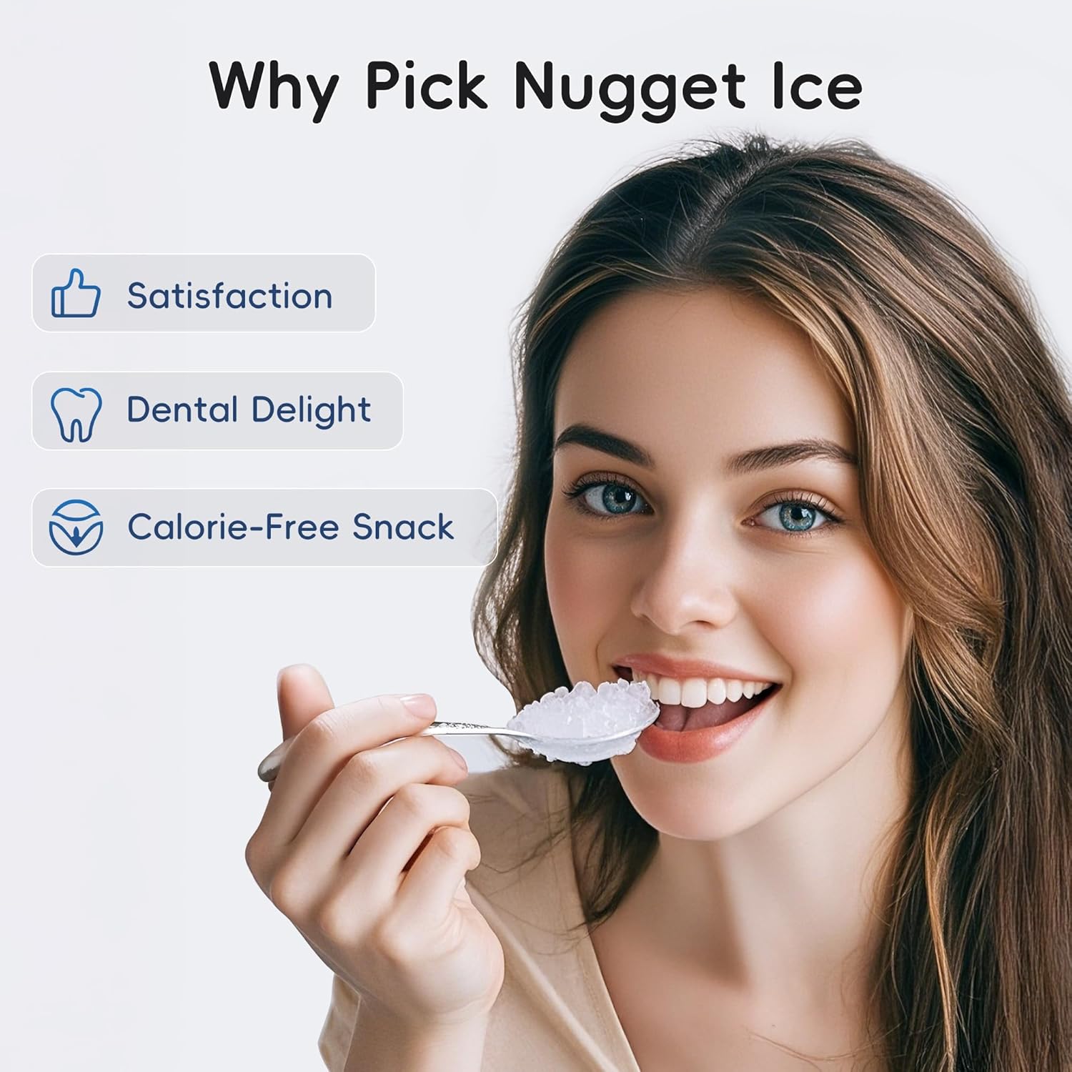 Nugget Ice Maker - 15 KG Ice Per Day