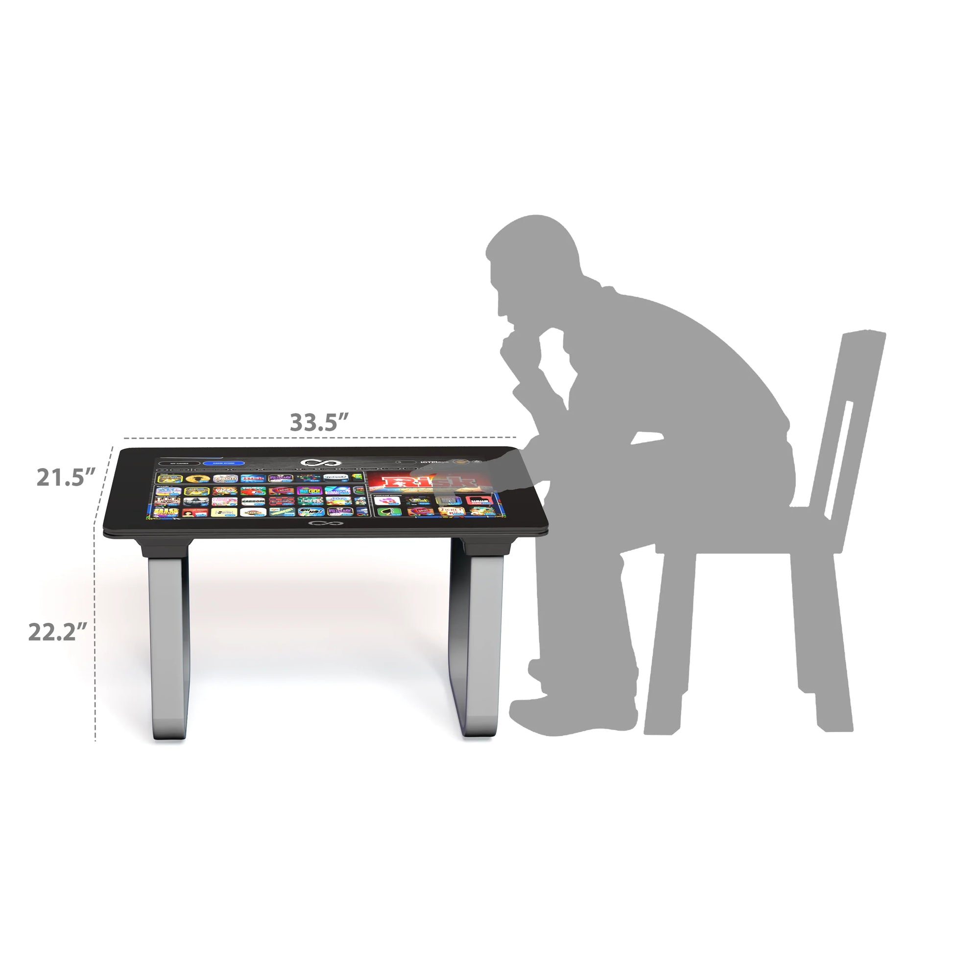 All-in-One Multiplayer Game Table with WiFi